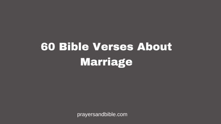 bible verses about marriage